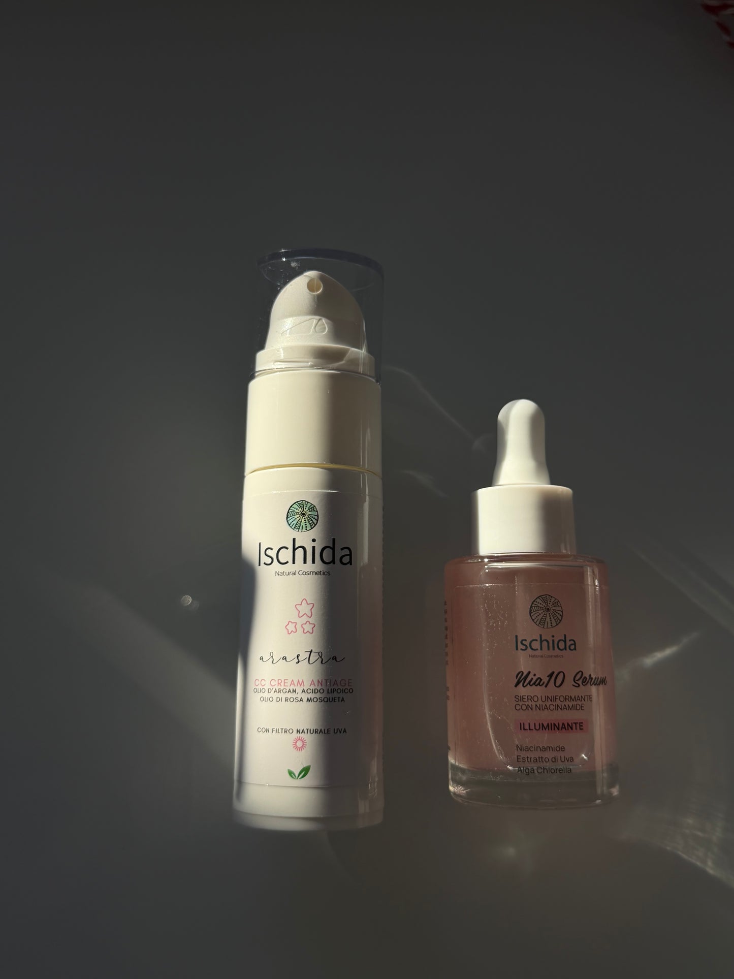 Arastra CC cream e Siero illuminante anti-age